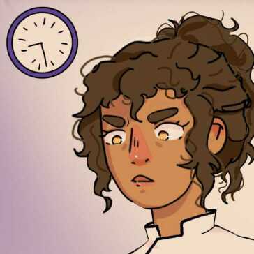 A tired-looking woman.