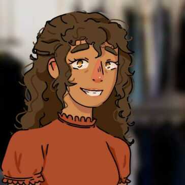 A happy-looking woman.